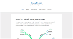 Desktop Screenshot of mapamental.net