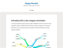 Tablet Screenshot of mapamental.net